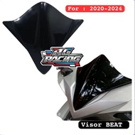 Racing group visor BEAT honda Beat windshielddeluxe Plasticdeluxe free doable tape visor BEAT deluxe