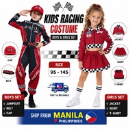 Car Racing Costume for Kids Boy Girl Career Day Career Guidance Jumpsuit School activities Halloween