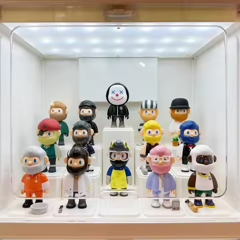 Finding Unicorn X Farmer Bob Fact or Opinion Series Blind Box Toys 4 Generation Anime Figures Model 