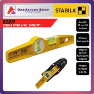 STABILA SPIRIT LEVEL 25CM/10"-02511 / STABILA 25cm Spirit Level (10") Magnetic Torpedo - Original Ge