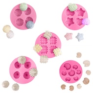 Handmade DIY Cream Flower Baking Mold Danish Cookie Series Dessert Biscuit Porous Whirlwind Chocolat