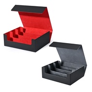 Card Storage Box for Trading Cards Magnetic Closure Card Holder Top Side-Loading Deck Case Game Card