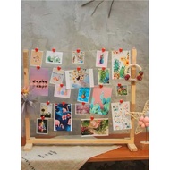 khung gỗ treo ảnh kích thước 50x50 cm tặng 30 kẹp gỗ