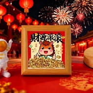 2026 Festive Creative Table Lucky Ingot Photo Frame Housewarming Opening Gift Year of the Horse Benm