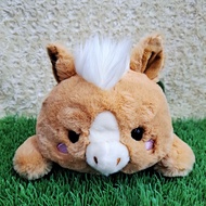 MATA Light Brown Horse Doll Hard Eye Horse Doll Pink Cheek Horse Doll