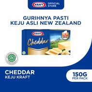 Kraft Cheddar 150g, Keju Cheddar Olahan
