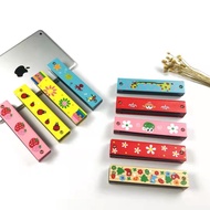 SG Ready Stock 🇸🇬 10 Qty Assorted Wooden Harmonica | Musical Toys | Birthday Gifts | Children’s Day Gifts