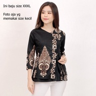 Baju Batik Wanita Blouse Batik Jumbo 184