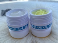 COD PAKET 2IN1 KRIM KELUPAS SIANG DAN MALAM/KRIM AMPUH UNTUK FLEK TEBAL/AMPUH UNTUK FLEK MENAHUN
