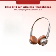 Base Bass BH1 Air Wireless Headphones 80Hrs Playtime ENC Noise Cancelling 90g Light Bluetooth 6.0