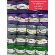 Poly D27 Yarn, Polyester Yarn Al Mahyra, Poly Hook Yarn, Crochet Yarn, Bag Hook Yarn
