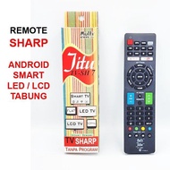 Spesial Remote Remot Tv Sharp Smart Android Led Lcd Jitu Sh 7