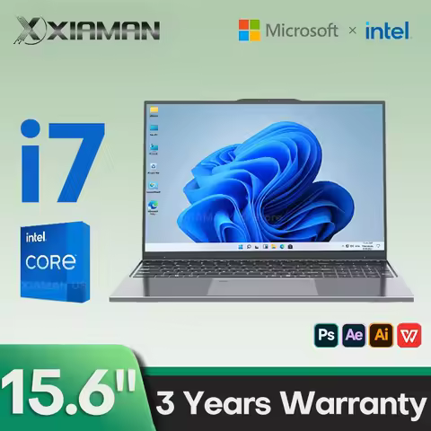 15.6 inch Laptop Computer Intel Core i7 6500U Windows 11 Pro 16GB DDR4 512GB 1TB SSD Portable Notebo
