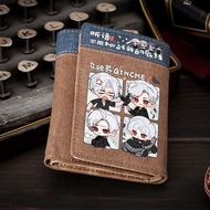 乌鸦哥 秦彻 恋深周边同人学生钱包卡包二合一女短款 祁煜Crow Ge Qin Che loves the students around him deepl Urbanite Apparel SG1