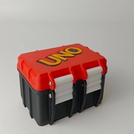 UNO Card Case Card Box Card holder Customize name UNO Flip UNO No Mercy Poker Ezforge
