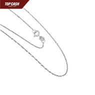 Top Cash Jewellery 18K White Gold Linking Chain