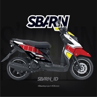 Yamaha X Ride 110 Decal - Special Aniv I Sbarin Project