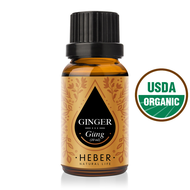 Tinh Dầu Gừng Ginger Essential Oil Heber Natural Life 100% Thiên Nhiên Nguyên Chất Cao Cấp Nhập Khẩu