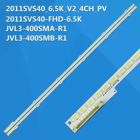 LED Strip 2011SVS40_6.5K_V2_4CH_PV L+R UE40D6530 BN64-01640A JVL3-400SMB JVL3-400SMA-R1 UE40D6510 UE