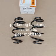 Coil Spring Per Keong Nissan Livina Latio IKYBI Belakang Rear Harga Per Pcs (Satuan)  IKYBI