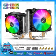 Fan Processor / heatsink Fan CR - 1200 CPU Processor Fan/ CR- 1400 RGB/ / Premium RGBheatsink 