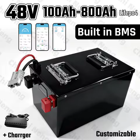Chi Neng-Lithium Battery48V 400Ah 100Ah 200Ah 300Ah 500Ah 600Ah 700Ah 800Ah Lifepo4 for4KW9KW Solar 
