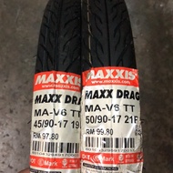 45/90x17 / 50/90x17 MAXXIS DRAGRACE TYRE (TUBETYPE)