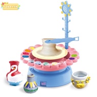 TOBE1 Pottery Clay Machine Toy, Multicolor Plastic Pottery Shaping Machine Toy, Creative Accessories