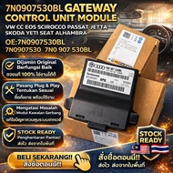 7N0907530BL GATEWAY CONTROL UNIT MODULE VW CC EOS SCIROCCO PASSAT JETTA SKODA YETI SEAT ALHAMBRA OE：