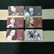 ETUDE HOUSE RED VELVET x PhotocardEtude House - Matte Chic Lip Lacquer Irene Seulgi Wendy Joy Yeri A