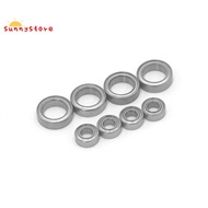 8Pcs Ball Bearings 4X8X3mm 8X12X3.5mm for HSP Himoto E18 WLtoys 1/18 RC Car Spare Parts A949 A959 A9