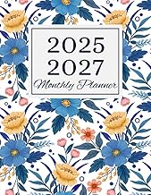 2025-2027 Monthly Planner: 36 Months January 2025 to December 2027 Calendar and Appointment Notebook