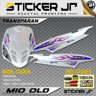 Striping Mio Sporty - Sticker Yamaha Mio Sporty Variasi Transparan
