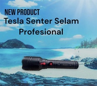 ORIGINAL Tesla Senter Menyelam Cas Anti Air 30Watt Bisa Diving hingga 200meter