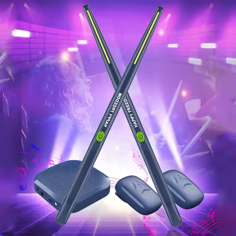 Electronic Virtual Air Drum Drumsticks Pedals Portable Smart Electronic Drum Set Professional Gift f