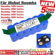 For iRobot Roomba 14.4V 5000mAh Baery Roomba 500 600 700 800 Series Vacuum Cleaner iRobot roomba 620 770 780 580 Baery