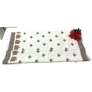 EMBROIDED GEORGETTE SAREE WITH STONE
