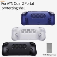 JIAGUMY Housing Shell, Shockproof Soft Backplate,  Silicone DIY Handheld Cover for Odin2 portal Game