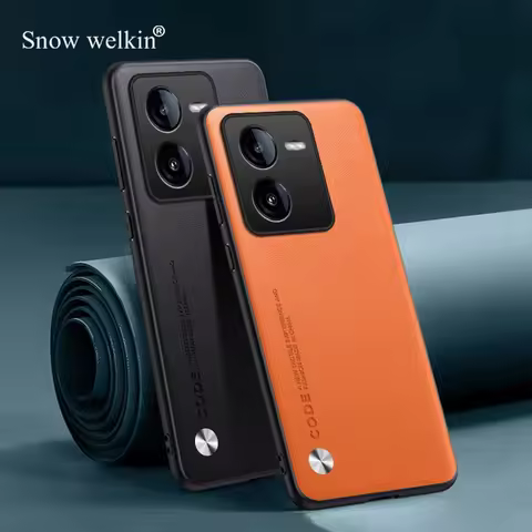 For iQoo Z8 Z8X Luxury PU Leather Shockproof Silicone Case Cover For Vivo iQOO Z8 Z8X Back Phone Cas