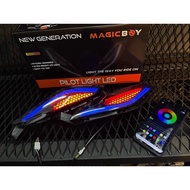 LC135 V4 V5 V6 V7 New (Original Magic Boy) Controller Bluetooth Front LED Pilot Mata Gaban Light Lam