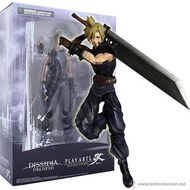 play arts final fantasy ff VII Dissidia cloud ( 無盒,已開)