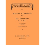 Clementi Op36 6-Sontina Piano Book