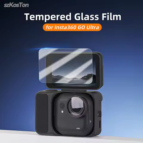 9H Tempered Glass Film for Insta 360 Go Ultra Screen Protector Anti-Scratch Film for Insta360 Go Ult