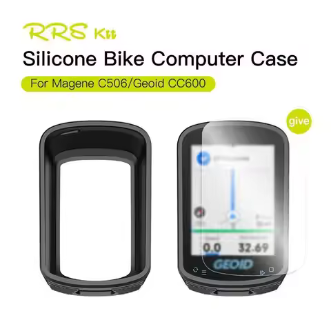 RRSKIT For Magene C506 Geoid CC600 Bicycle Computer Silicone Protective Cover Screen Film Bike GPS S