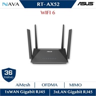 ASUS RT-AX52 AX1800 Dual Band AiMesh Gigabit WiFi 6 Router