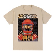 Men Tshirts 2001 A Space Odyssey Movie t-shirt Stanley Kubrick Sci Fi Cotton T shirt New TEE TSHIRT Womens tops