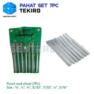 CENTRAL BOLT || TEKIRO 7pcs Chisel Set