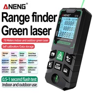 [JaVis] Aneng G70 Green Laser Distance Meter Ruler 0.5~1 Second Flash Test Laser Ruler 70M