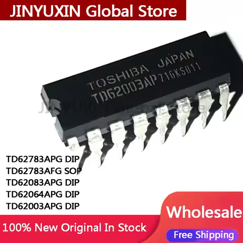 10Pcs TD62783APG TD62083APG TD62064APG TD62003APG DIP18 TD62783AP TD62083AP TD62064AP TD62003AP TD62