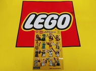 lego (16款) 71001 Minifigure, Series 10  連底板所有配件 說明書及包裝袋